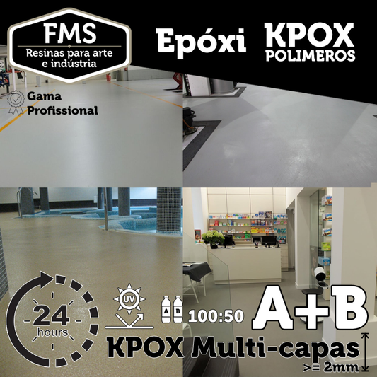 KPOX 25Kg Impermeabilizante epóxi multicamadas
