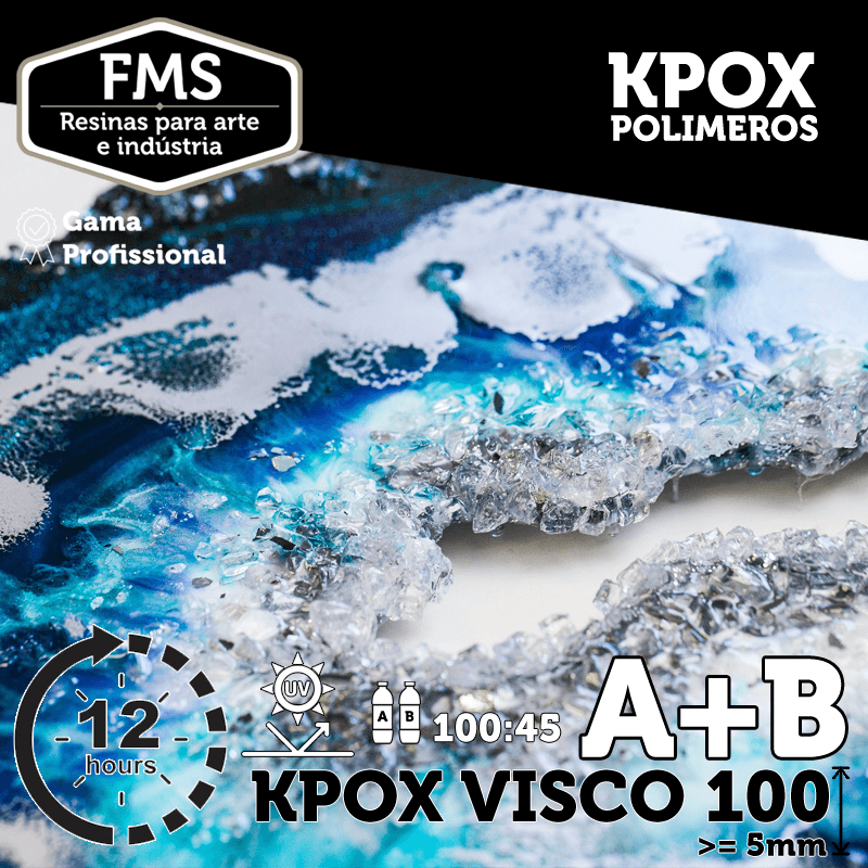 Kpox Visco 100 12Hr (A+B) 100:45 - Fms Artepoxy - Iberica